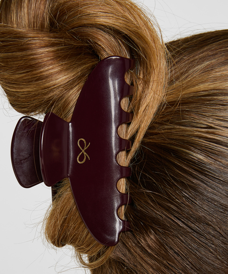 Hair Clip, Red