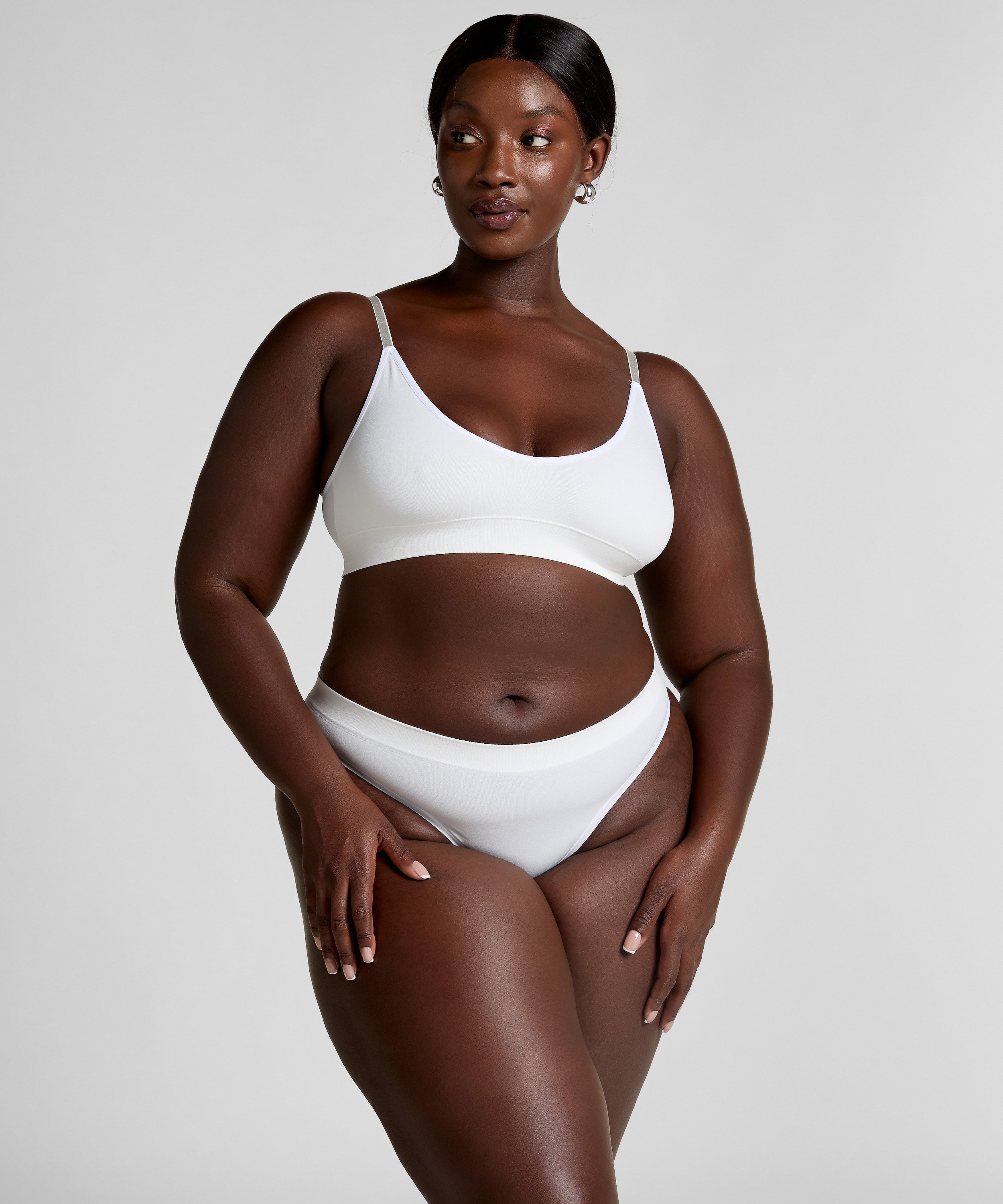 Dide Thong, White, main