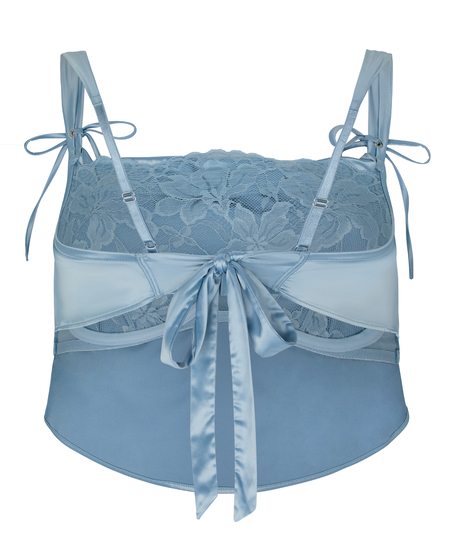 Non-Padded Underwired Bra Viktoria, Blue