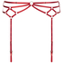 Private Suspender Belt, Red