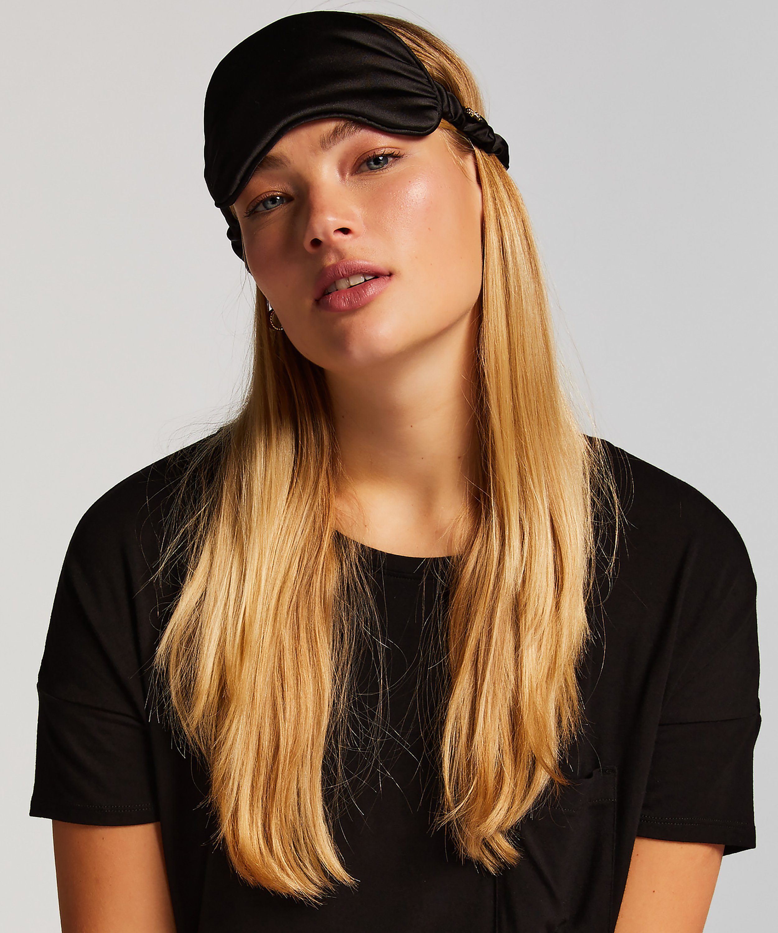 Sleep mask, Black, main