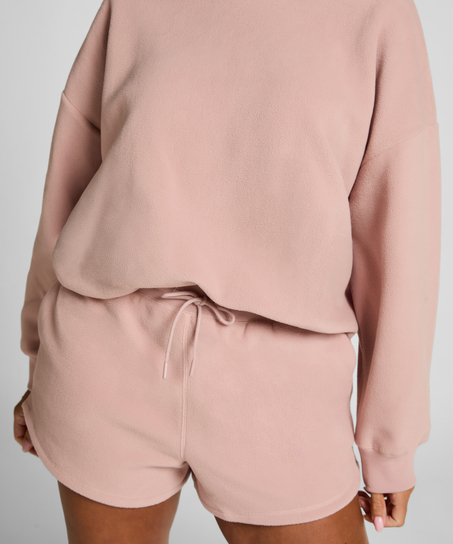 Top Sporty Fleece, Pink