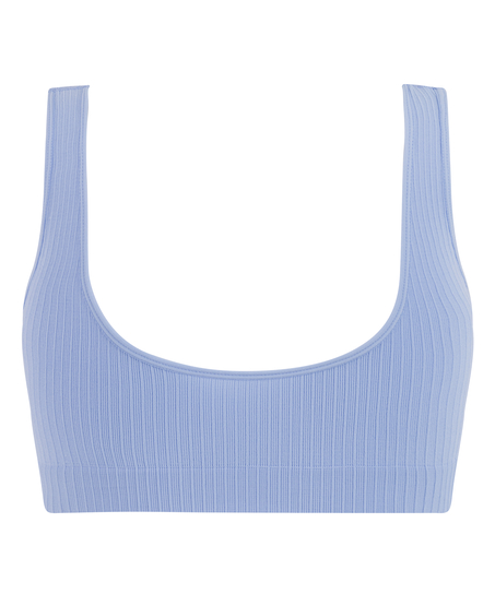Dianne Scoop Bralette, Blue