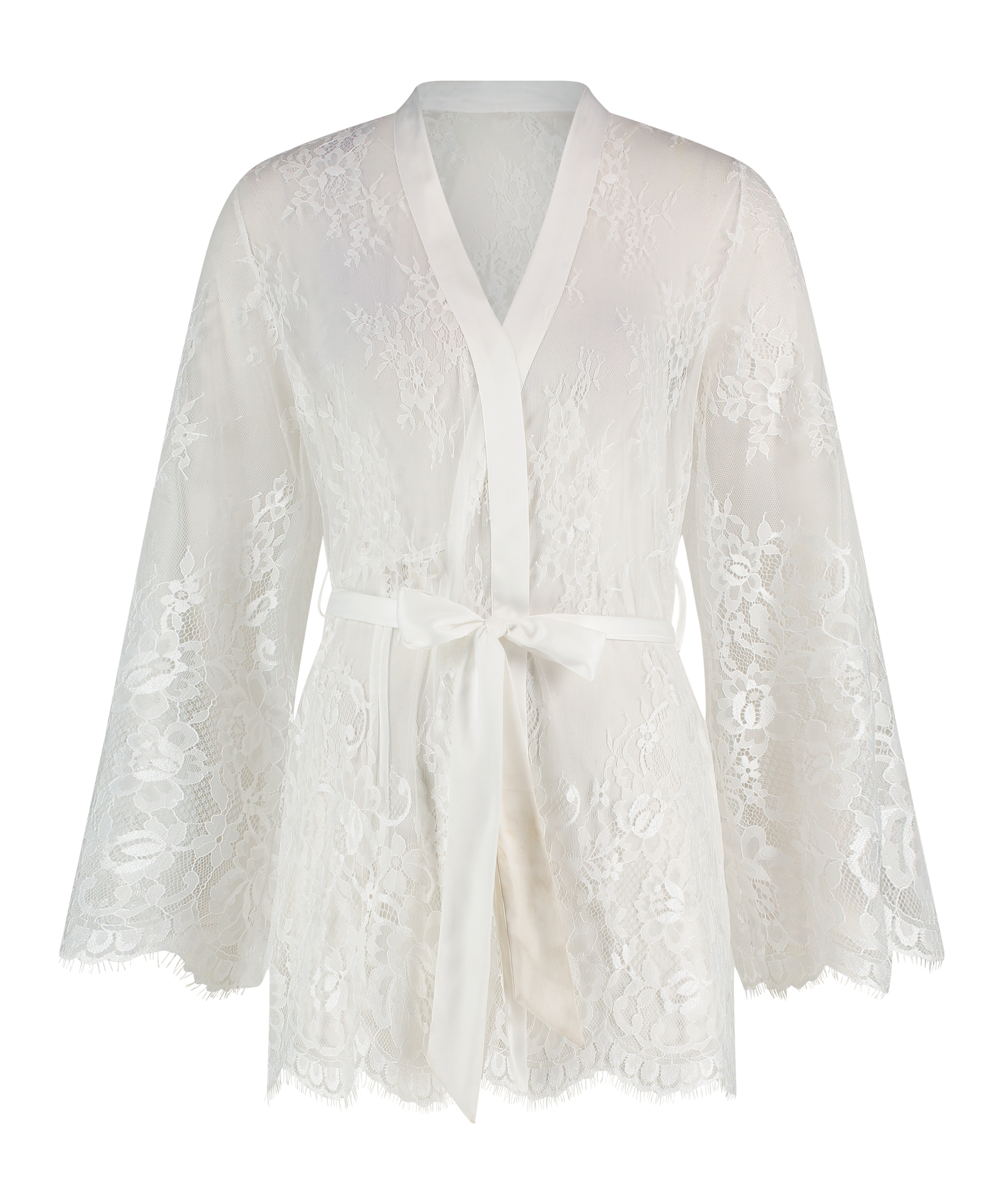 Isabelle Lace Kimono, White, main