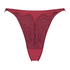 Violet High Leg Thong, Purple