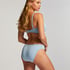 Scallop Rio Bikini Bottoms, Blue