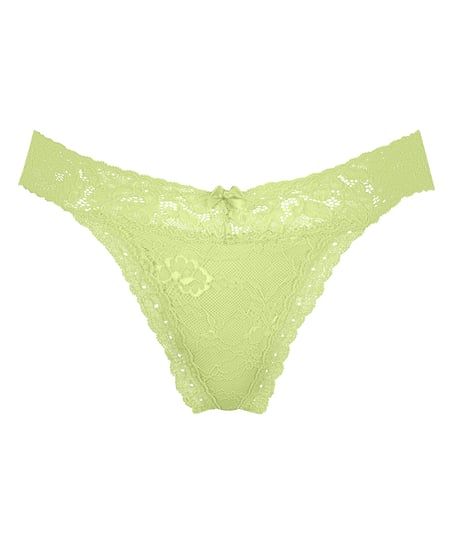 Madison Extra Low Thong, Green