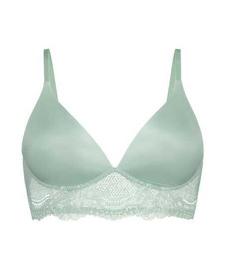 Leonie Padded Non-Wired Bra, Green