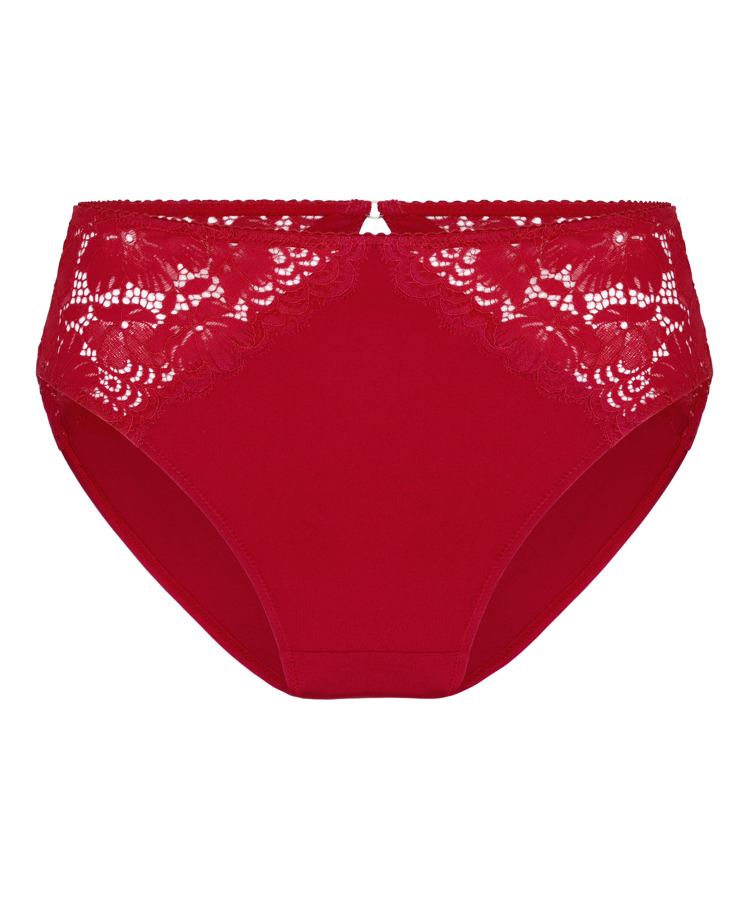 High Waisted Slip Andrea, Red, main