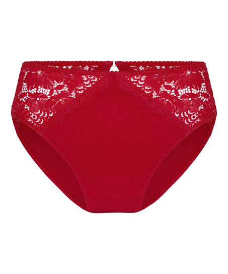 High Waisted Slip Andrea, Red