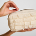 Make-Up Bag Ruffle, White