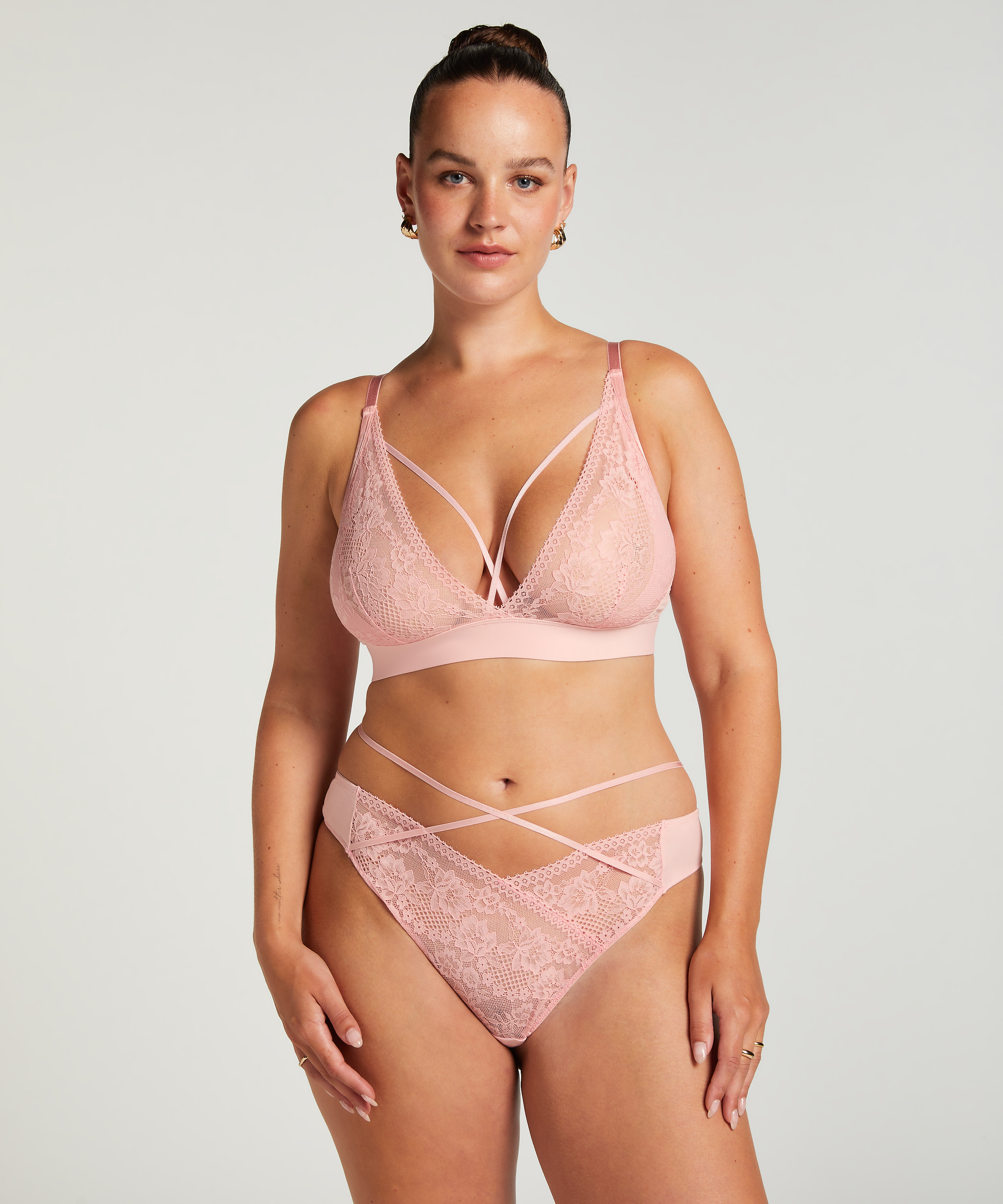 Remi Bralette, Pink, main