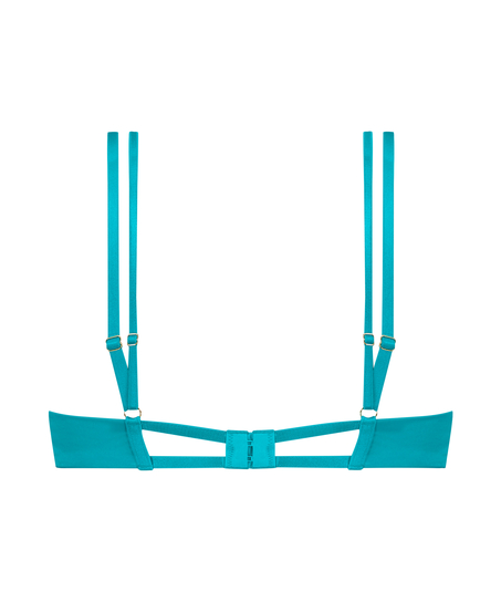 Ellie Half-Padded Cup Underwired Bra, Blue