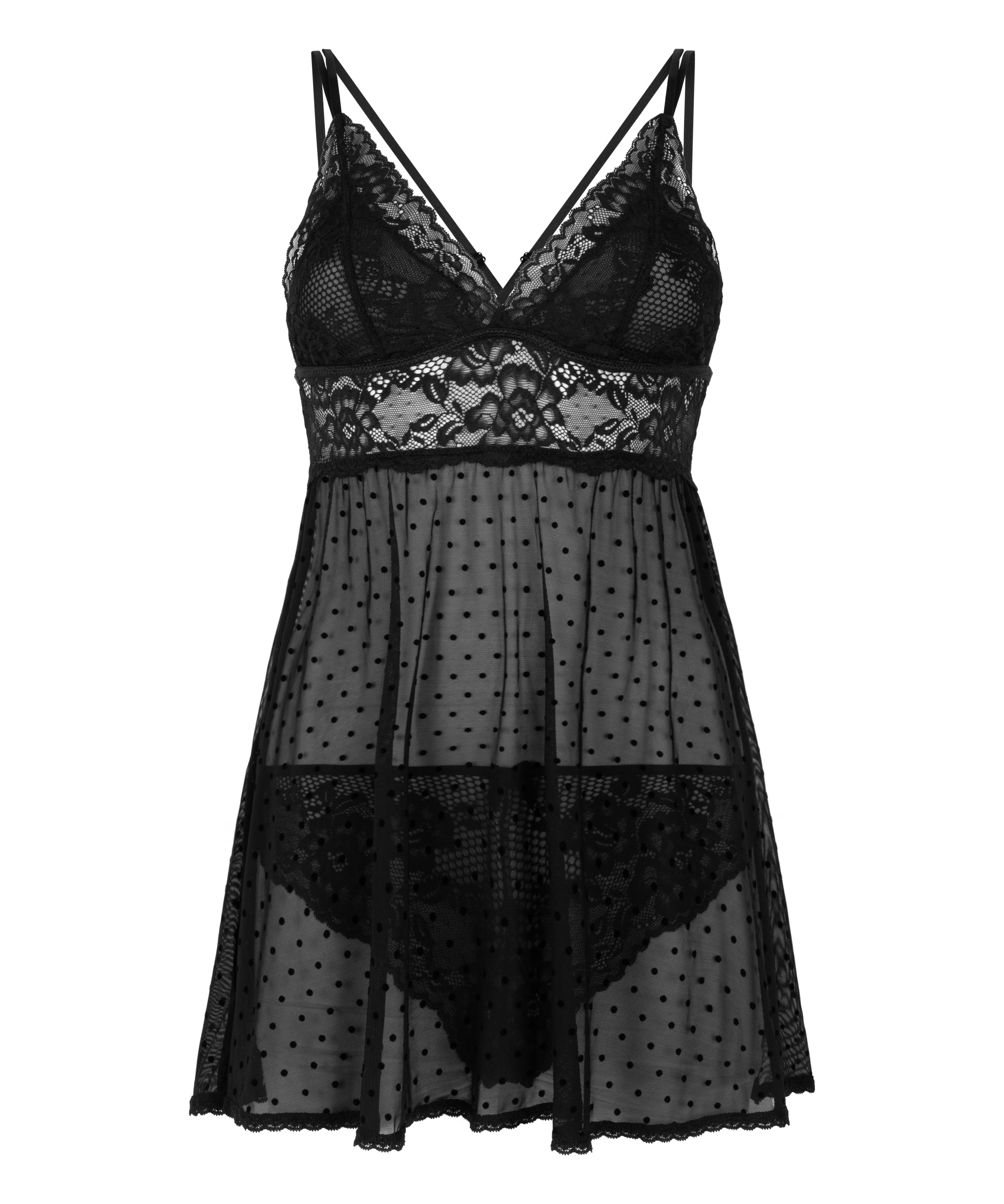 Beatriz Babydoll, Black, main