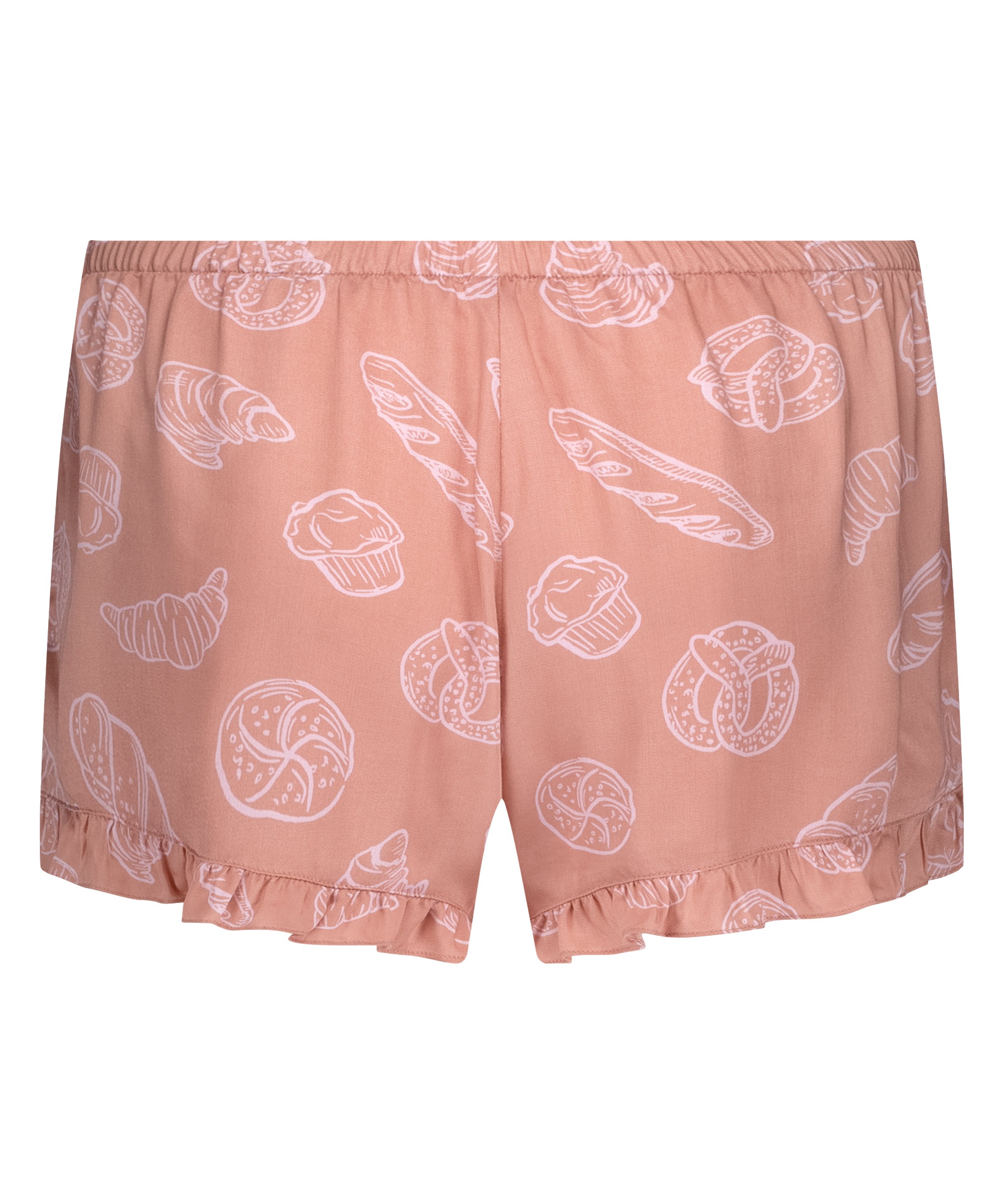 Pyjama Shorts, Beige, main