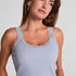 Singlet Rib Jersey Lace, Purple