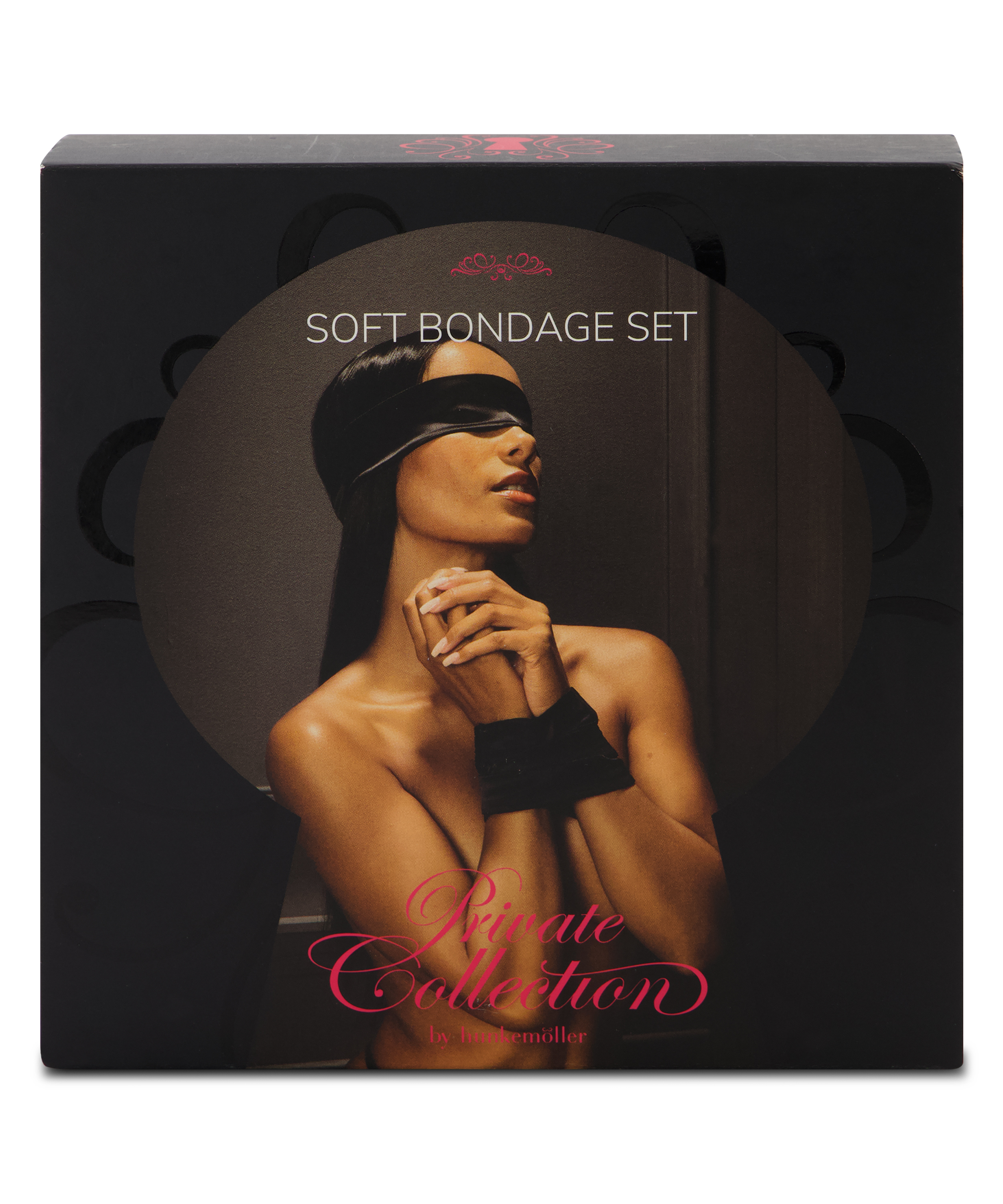 Soft Bondage Set, Black, main