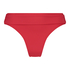 Luxe Rio Bikini Bottoms, Red