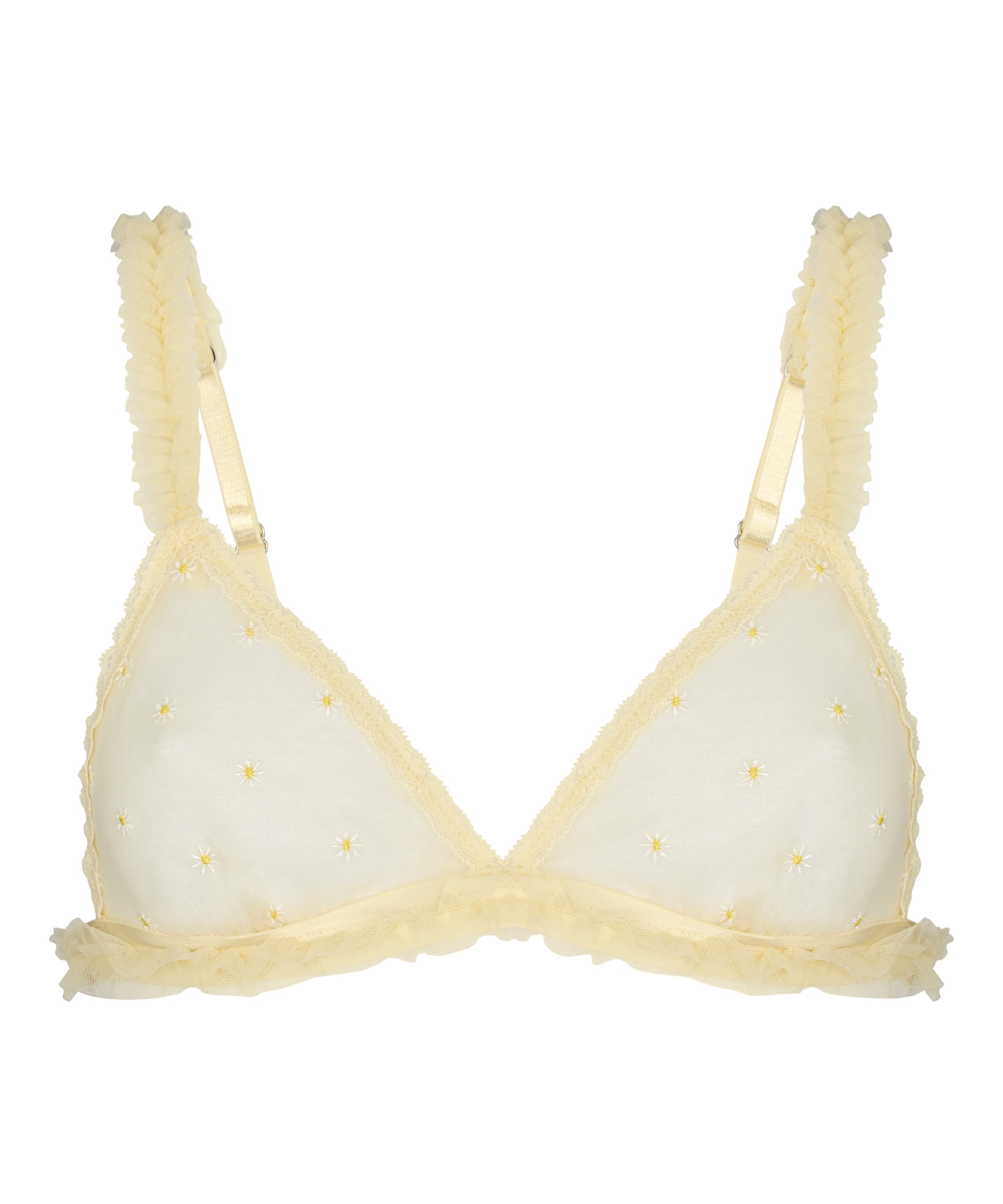 Bralette Flora, Yellow, main