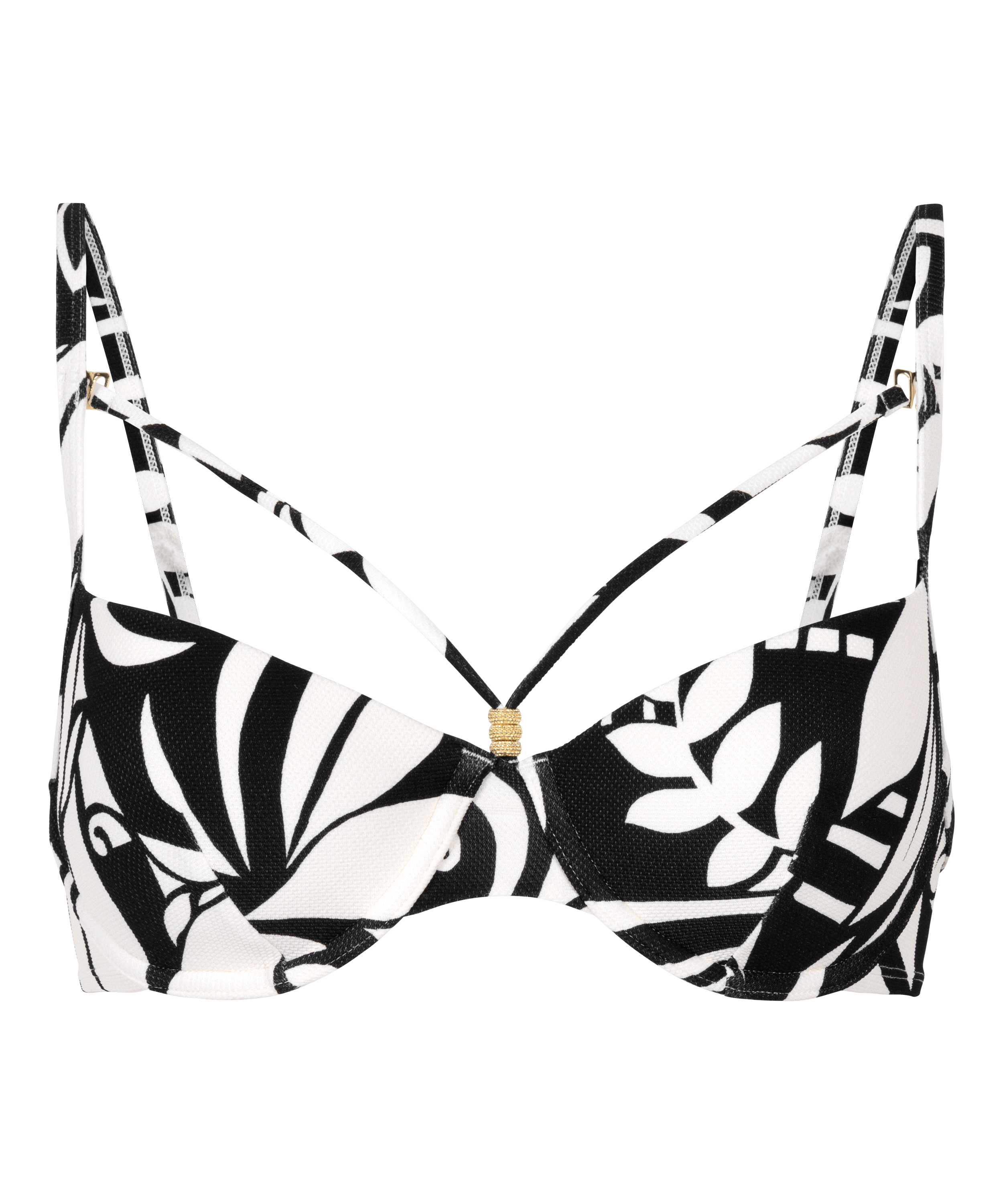 Mauritius Bikini Top, Black, main