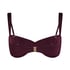 Costa Bikini Top, Purple