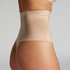 Sculpting scuba high waisted thong, Beige