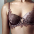 Malou Padded Underwired Bra, Purple