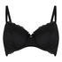 Marine Padded Underwired Bra, Black