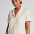 Essential Jersey Short-Sleeved Jacket, White