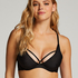 Dana Half-Padded Cup Underwired Bra, Black