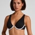 Neoprene Bikini Top, Black