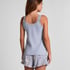 Singlet Rib Jersey Lace, Purple