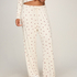 Pant Jersey Dot, White