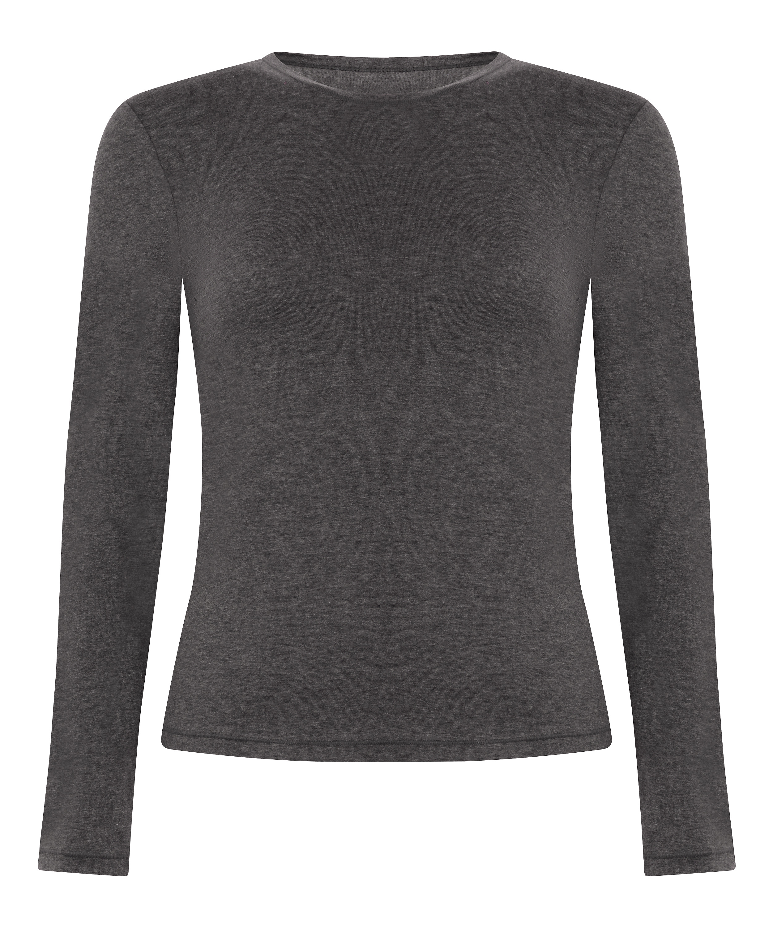 Longsleeved Shirt from Soft Cotton, Gray, main