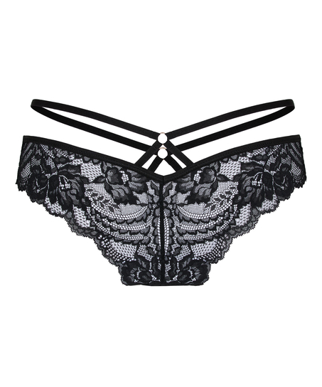 Sosha Brazilian with open crotch, Black