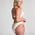 Crochet Bikini Top, White