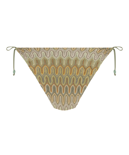 Cali Highleg Bikini Bottom, Green