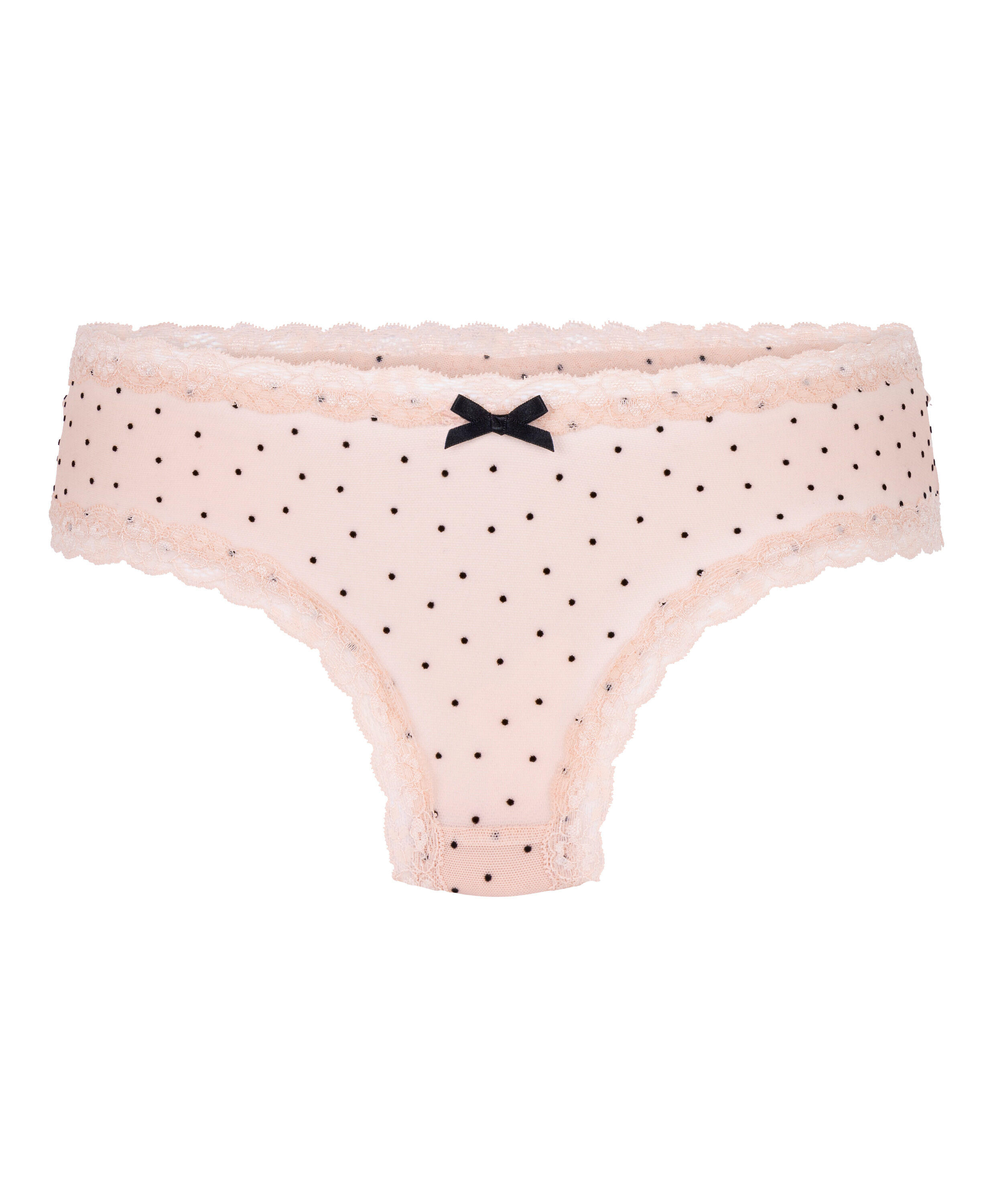 V-shape Brazilian Dot Flock, Pink