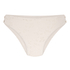 Crochet Bikini Bottoms, White