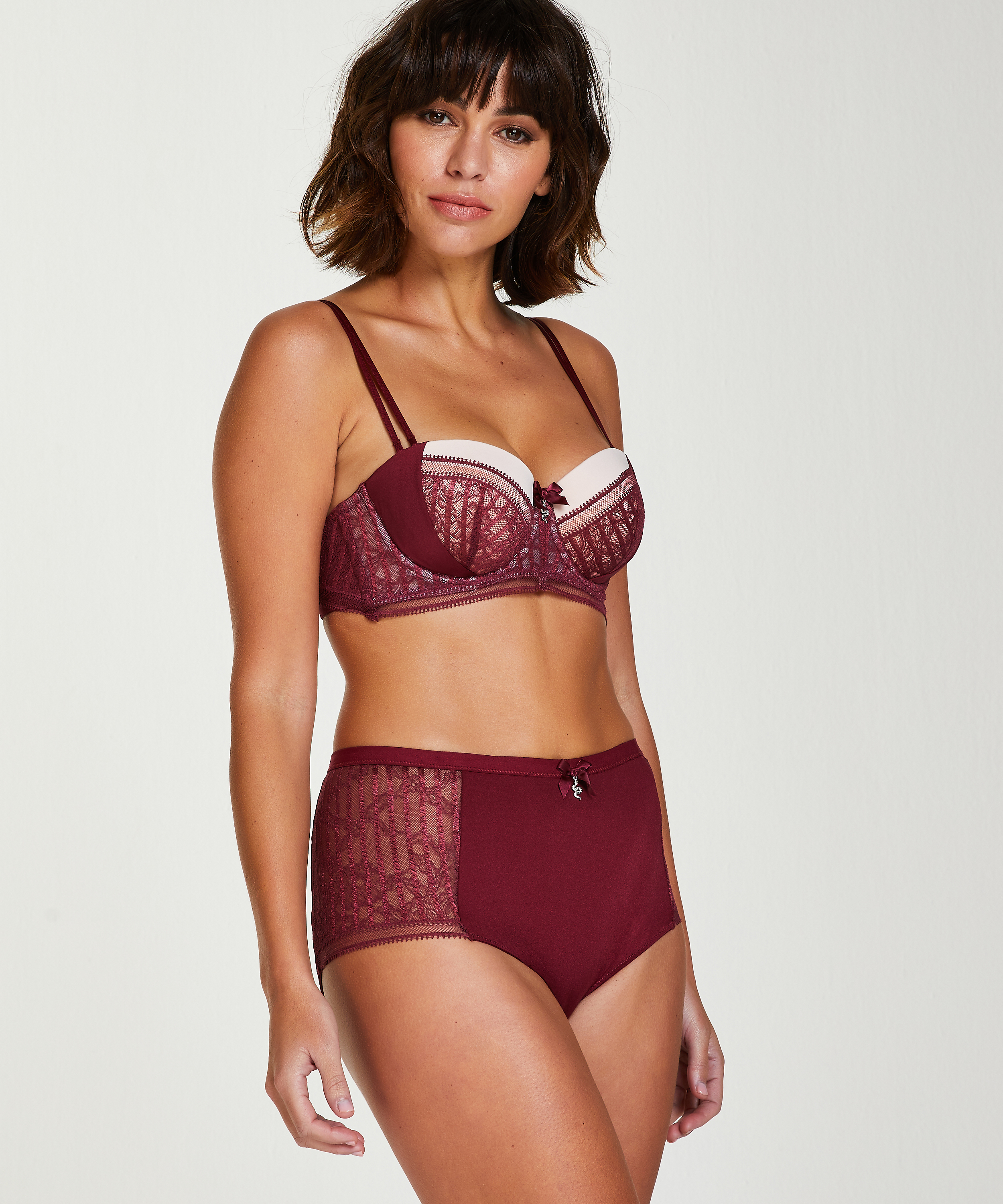 Kriss padded strapless underwired bra I AM Danielle, Red, main