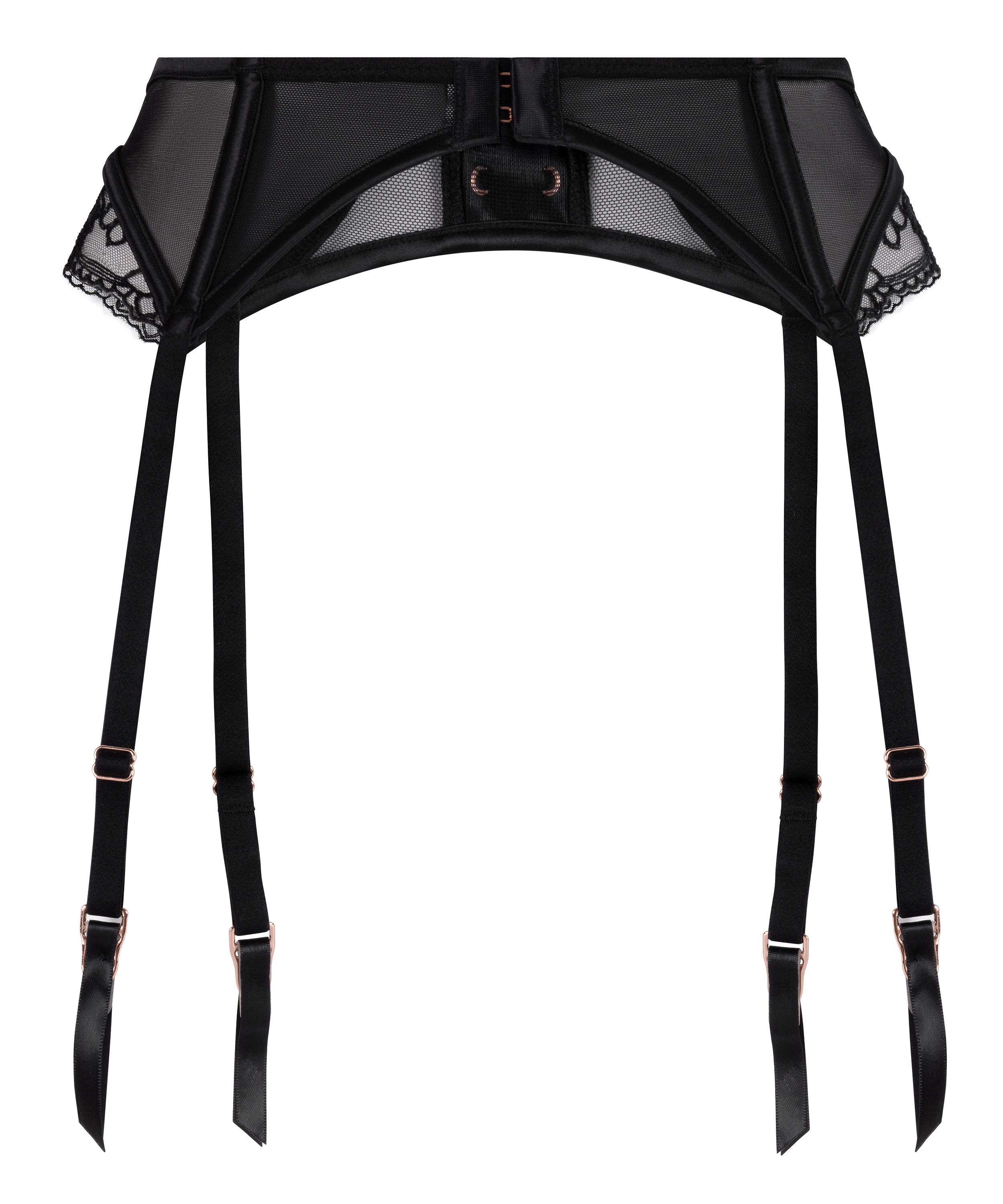 Catherine Suspenderbelt, Black, main