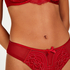 Harriet High Leg Brazilian, Red