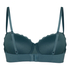 Lola Padded Underwired Bra, Blue