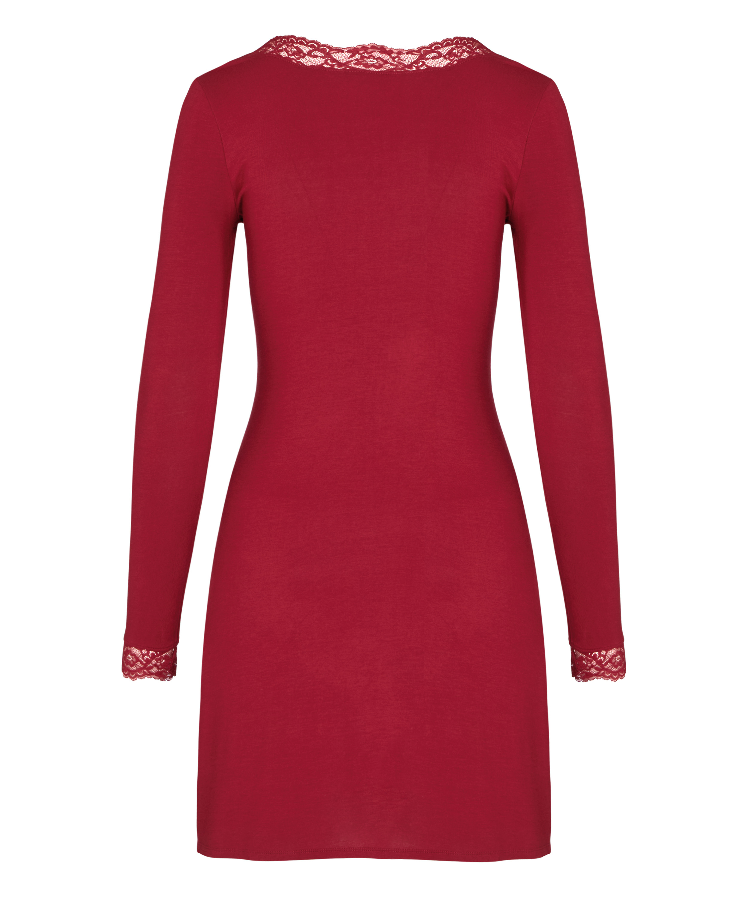 Nightshirt  Lace Nana, Red, main