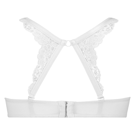 Lace Back Detail, White