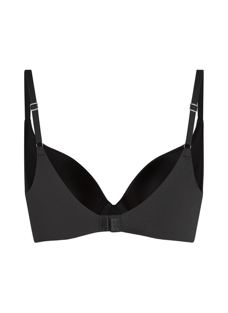 Smooth Padded Underwired Bra, Black