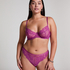 Ingrid Non-Padded Underwired Bra, Purple