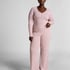 Henley Pyjama Top, Pink