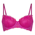 Peonie Padded Underwired Bra, Pink