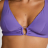 Triangle Bikini Top Luxe, Purple